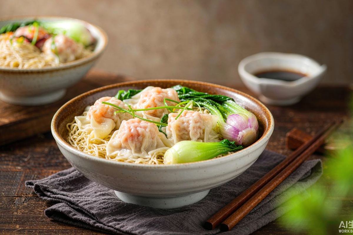 Resep Mi Ayam Wantan Saus Kecap Manis